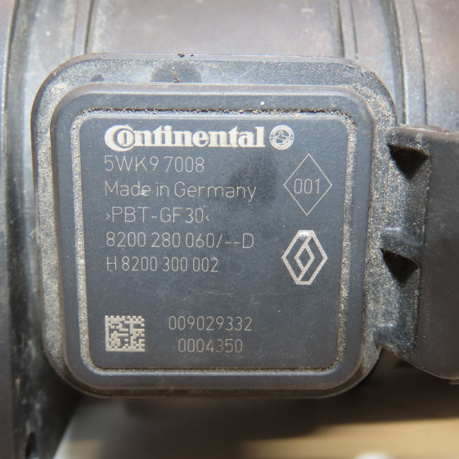 Debimetre air occasion NISSAN QASHQAI I Phase 1 01-2007->09-2010 1.5 DCI 106ch 1658000Q0A 5