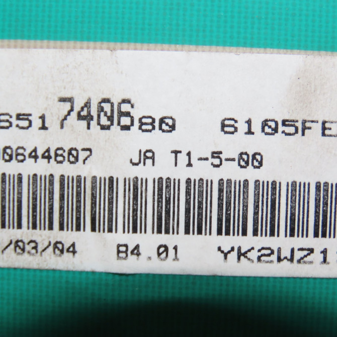 Compteur occasion PEUGEOT 206 Phase 1 09-1998->03-2009 2.0 HDI 6106FN 4