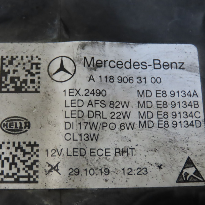 Phare gauche occasion  1189064500 4