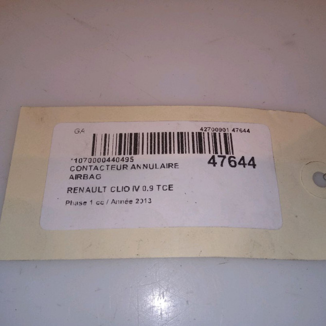 occasion RENAULT CLIO IV Phase 1 07-2012->... 0.9 TCE 90ch 255677302R 4