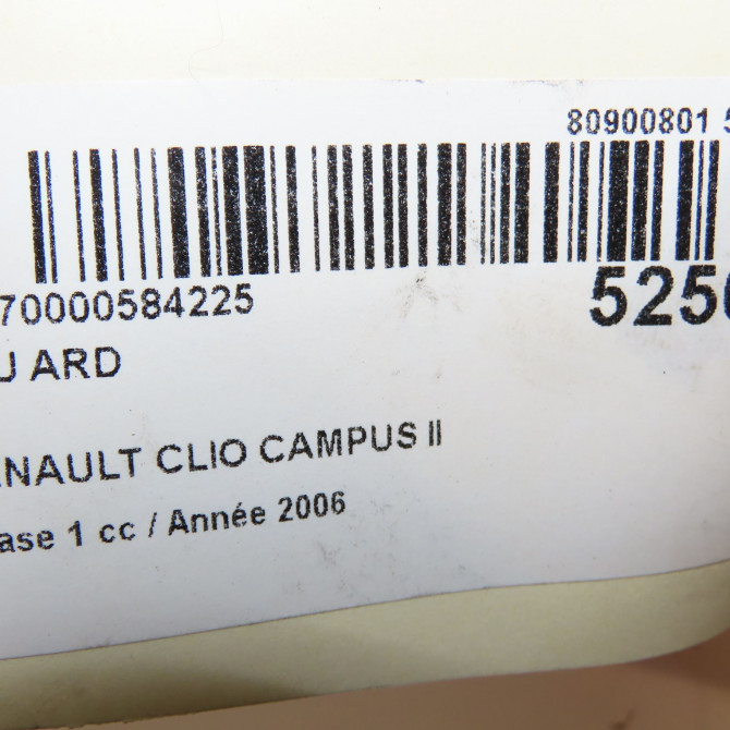 Feu arrière droit occasion RENAULT CLIO CAMPUS II Phase 1 07-2006->07-2009 1.5 DCI 70ch 7700410518 5