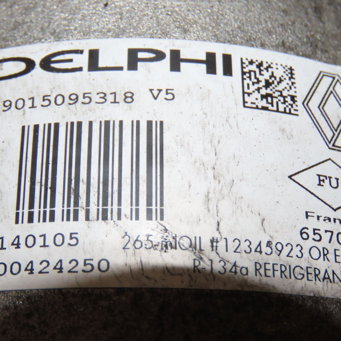 Compresseur air conditionne occasion RENAULT LAGUNA II Phase 2 03-2005->09-2007 2.2 DCI 150ch 8200678509 6