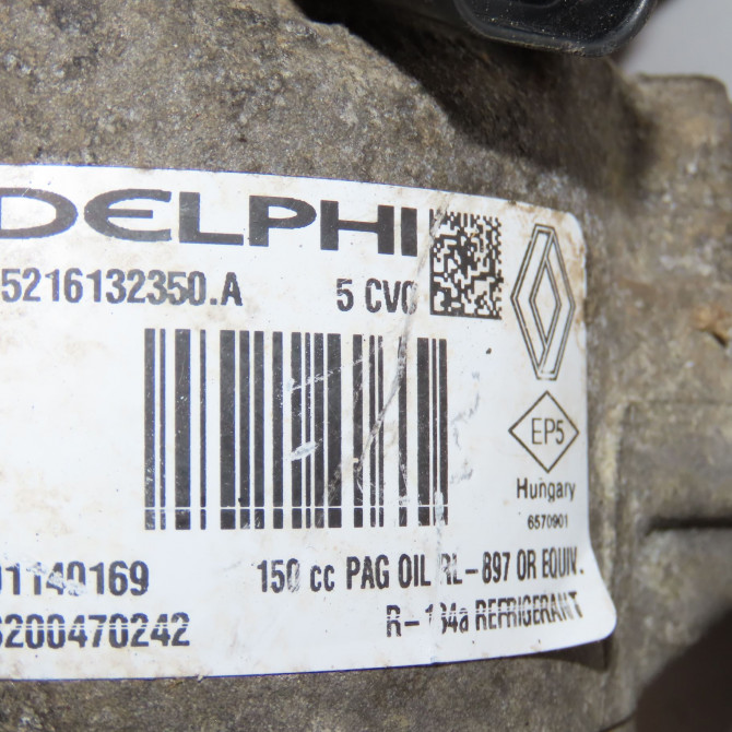 Compresseur air conditionne occasion RENAULT MEGANE II Phase 2 01-2006->06-2009 1.5 DCI 105ch 8200940837 5