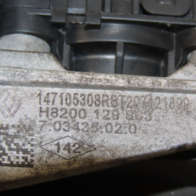 Vanne EGR occasion RENAULT MEGANE III Phase 2 01-2012->06-2014 1.5 DCI 110ch 147105308R 5