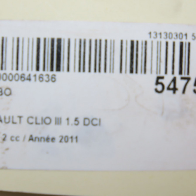 Turbo occasion RENAULT CLIO III Phase 2 03-2009->12-2014 1.5 DCI 90ch 144110429R 7