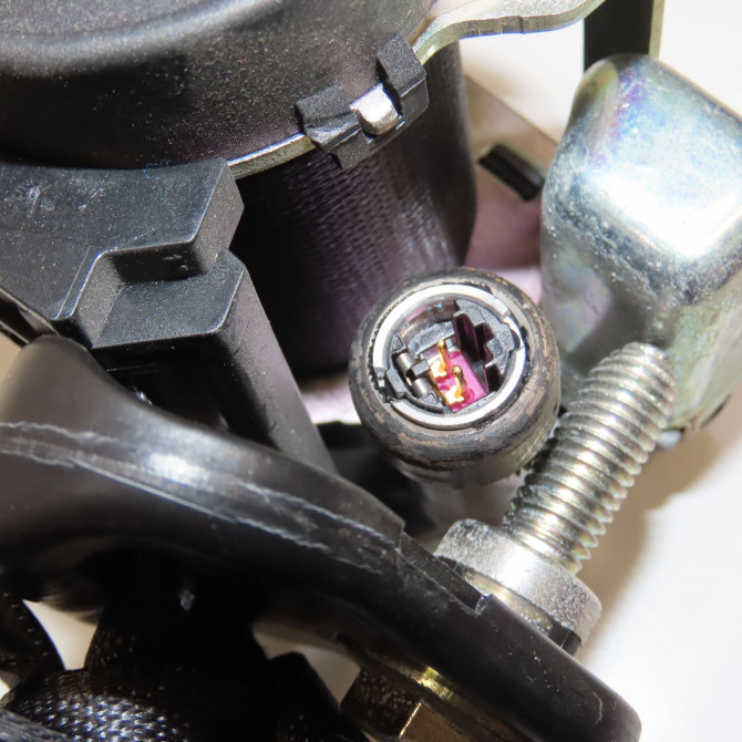 Ceinture arrière gauche occasion RENAULT SCENIC II Phase 2 09-2006->04-2009 1.5 DCI 105ch 8200798391 4