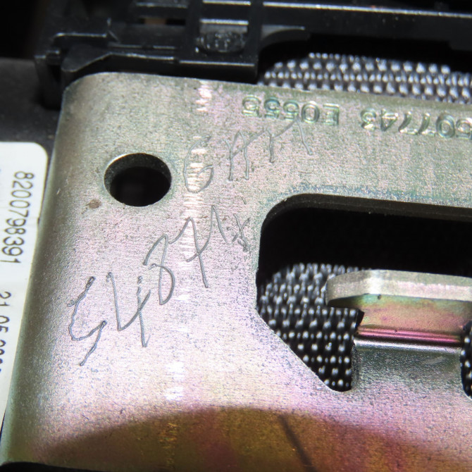 Ceinture arrière gauche occasion RENAULT SCENIC II Phase 2 09-2006->04-2009 1.5 DCI 105ch 8200798391 6