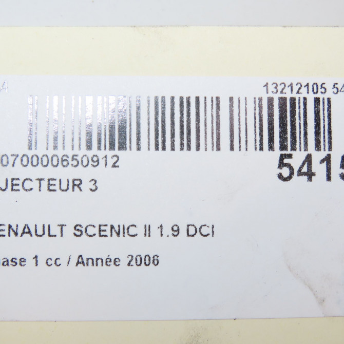 occasion RENAULT SCENIC II Phase 1 03-2004->09-2006 1.9 DCI 130ch 8200389369 5