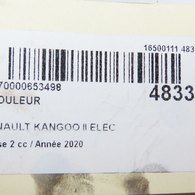 occasion RENAULT KANGOO II Phase 2 01-2013->... ELEC 8
