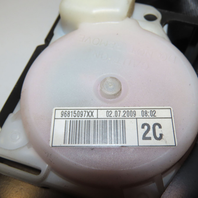 Ceinture centrale arriere occasion PEUGEOT PARTNER II Phase 1 05-2008->03-2012 1.6 HDI 90ch 8975QT 4