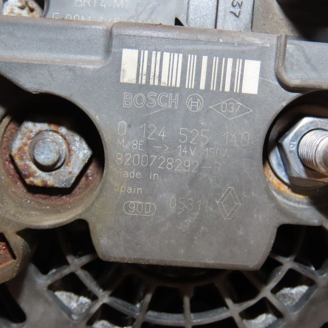 Alternateur occasion NISSAN JUKE Phase 1 09-2010->... 1.5 DCI 110ch 2310000Q2J 6