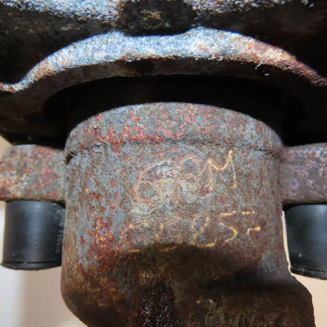 Etrier de frein avant droit occasion VOLKSWAGEN TRANSPORTER IV Phase 2 03-1996->06-2003 2.5 TDI 102ch 7D0615124 5