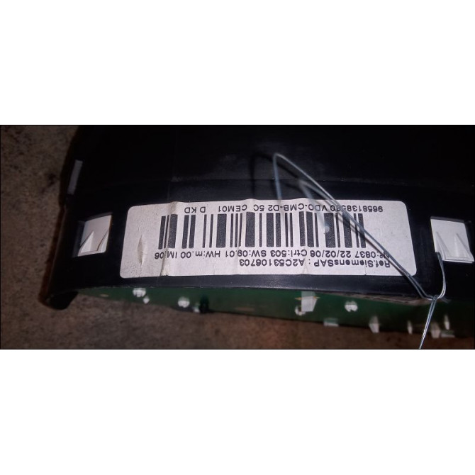 Compteur occasion PEUGEOT 407 Phase 1 04-2004->07-2008 1.6 HDI 16v 610395 3