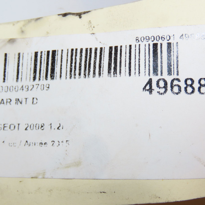 Feu arrière intérieur droit occasion PEUGEOT 2008 Phase 1 01-2013->... 1.2i PURETECH 110ch 9678074580 4