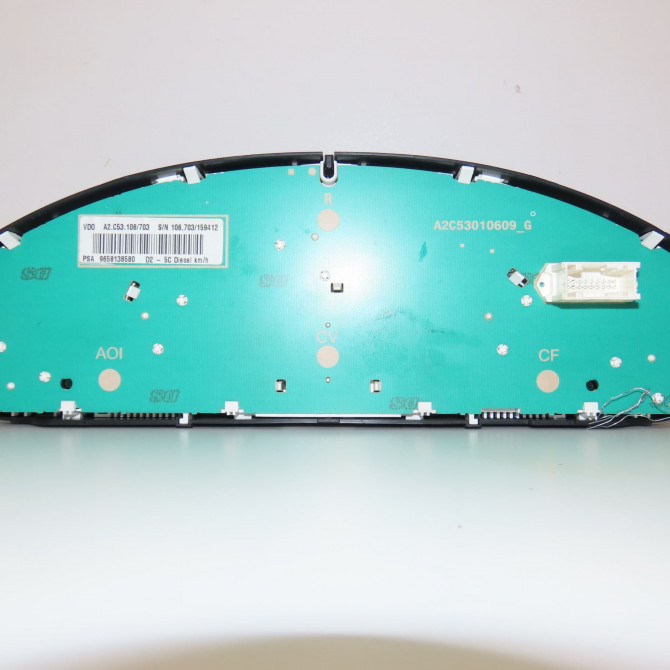 Compteur occasion PEUGEOT 407 Phase 1 04-2004->07-2008 2.2 HDI 16v 610395 2