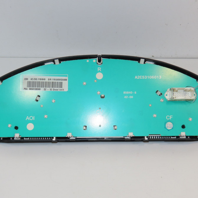 Compteur occasion PEUGEOT 407 Phase 1 04-2004->07-2008 1.6 HDI 16v 610395 2