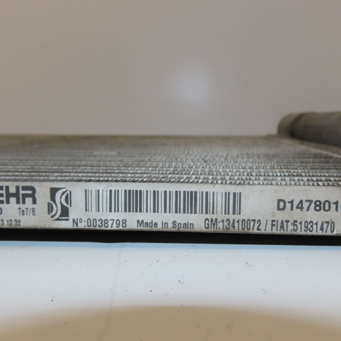 Condenseur clim occasion OPEL CORSA IV Phase 2 01-2011->03-2015 1.2 TWINPORT 85ch 95530541 3