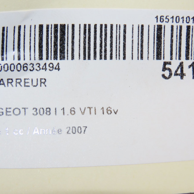 Démarreur occasion PEUGEOT 308 I Phase 1 09-2007->03-2011 1.6 VTI 16v 120ch 7