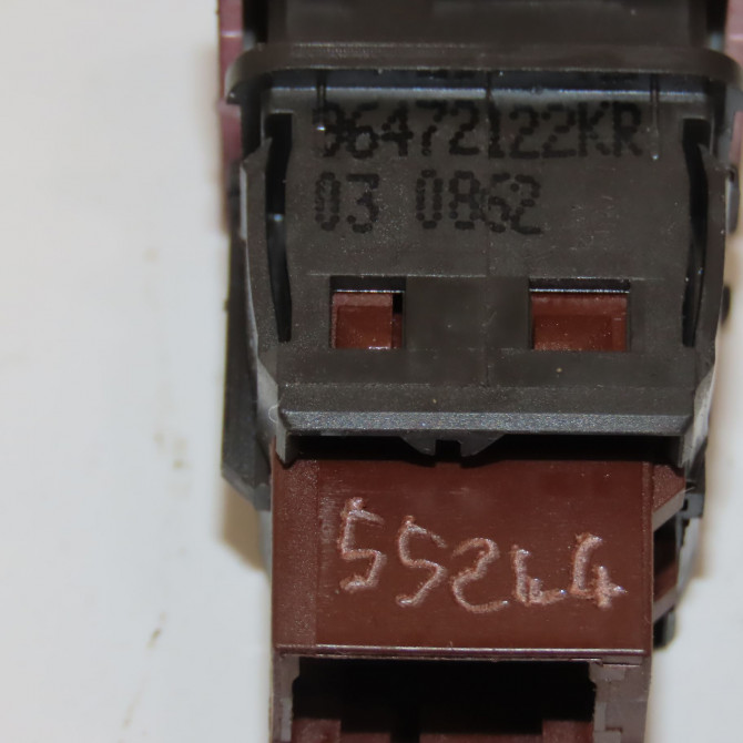 Bouton de warning occasion  6554RQ 4