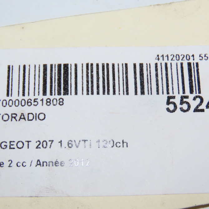 Autoradio occasion  16095873XT 6