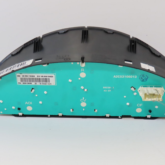 Compteur occasion PEUGEOT 407 Phase 1 04-2004->07-2008 1.6 HDI 16v 610395 2