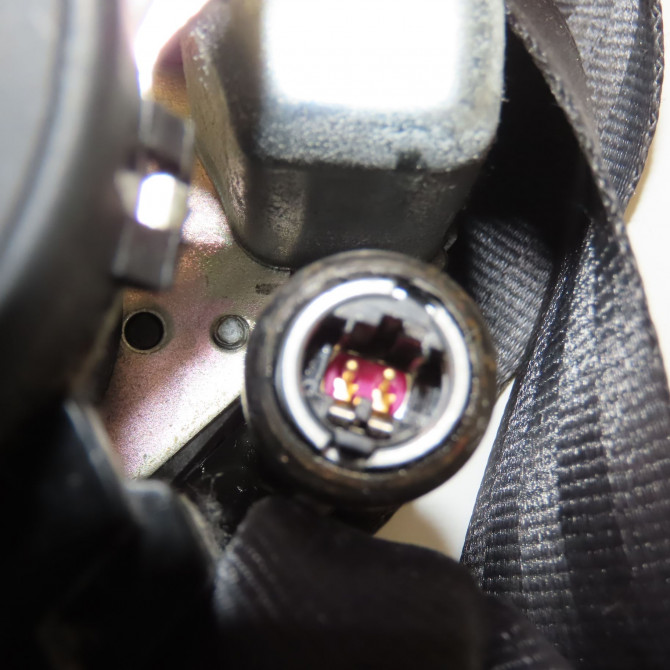 Ceinture avant gauche occasion PEUGEOT 407 Phase 1 04-2004->07-2008 1.6 HDI 16v 8974HG 4