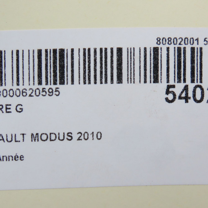 Phare gauche occasion RENAULT MODUS Phase 2 01-2008->12-2012 1.5 DCI 85ch 7701069720 6