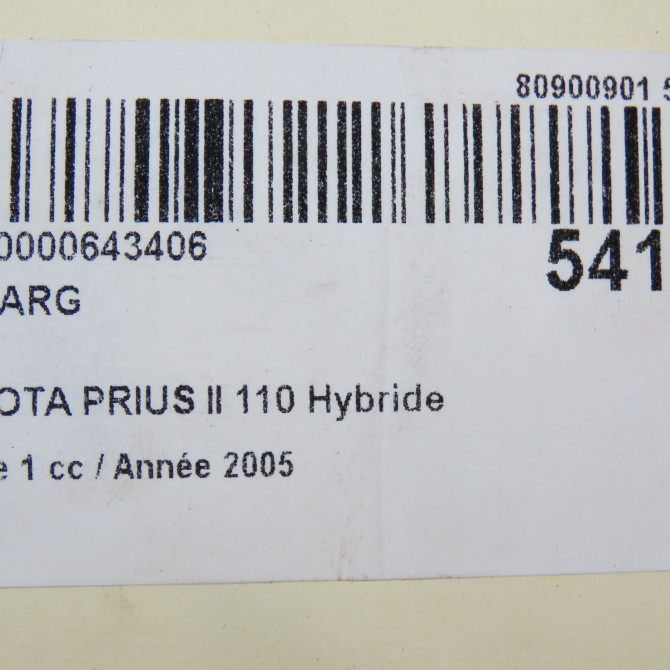 Feu arrière gauche occasion TOYOTA PRIUS II Phase 1 03-2004->11-2009 110 Hybride 8156147061 5