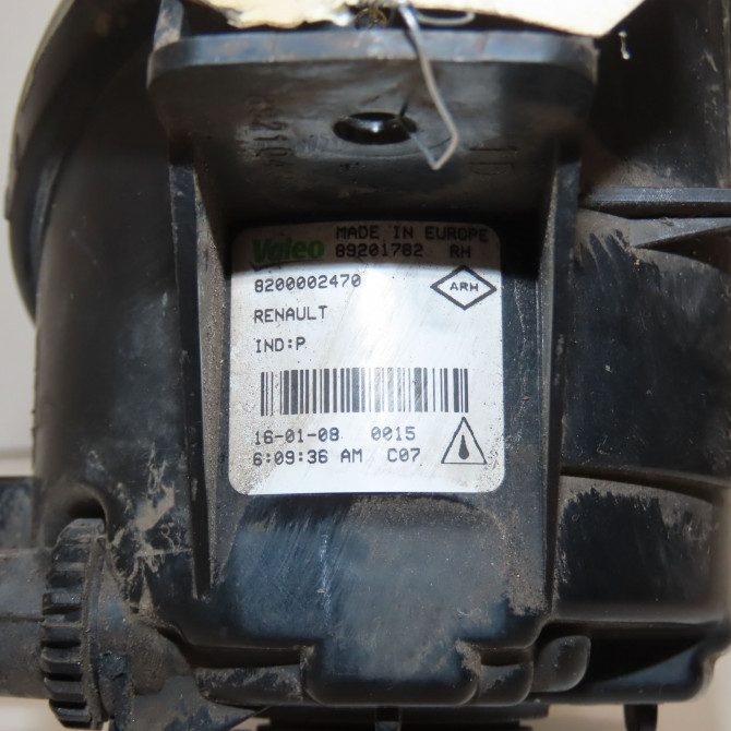 Phare antibrouillard avant droit occasion RENAULT CLIO III Phase 1 09-2005->03-2009 1.5 DCI 70ch 8200002470 4