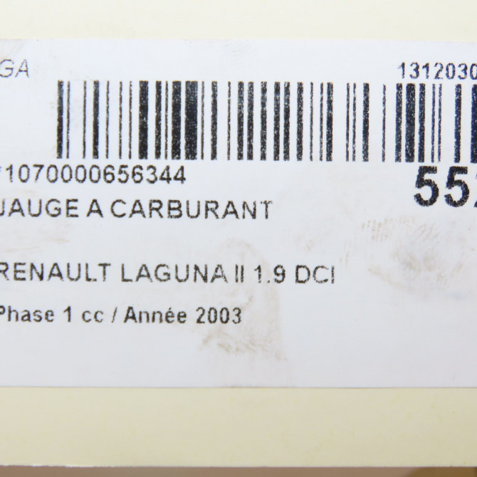 Jauge a carburant occasion RENAULT LAGUNA II Phase 1 11-2000->03-2005 1.9 DCI 110ch 8200465954 6