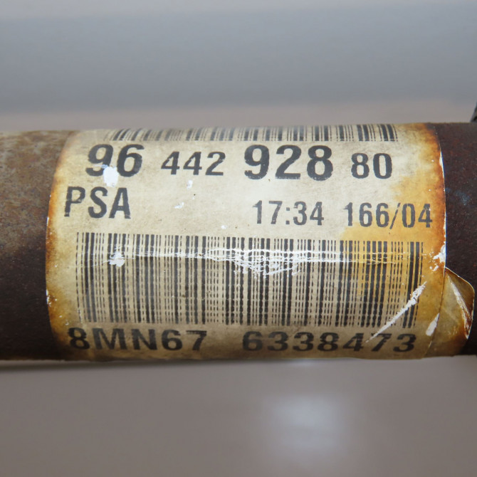 Transmission avant gauche occasion PEUGEOT 407 phase 1 SW 07-2004->07-2008 2.0 HDI 136ch 3272NP 4