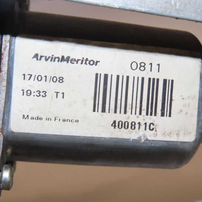 Mecanisme+moteur leve-glace arg occasion RENAULT MODUS Phase 2 01-2008->12-2012 1.6i 16v 110ch 8200801330 4