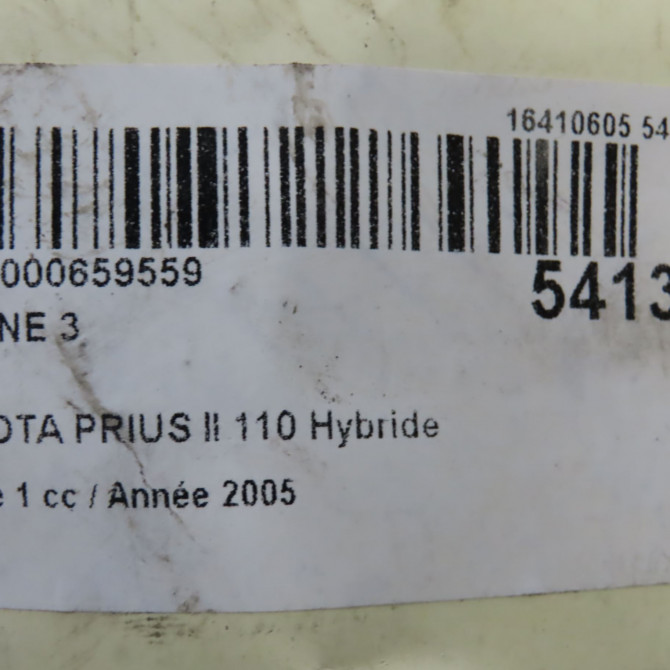 occasion TOYOTA PRIUS II Phase 1 03-2004->11-2009 110 Hybride 5