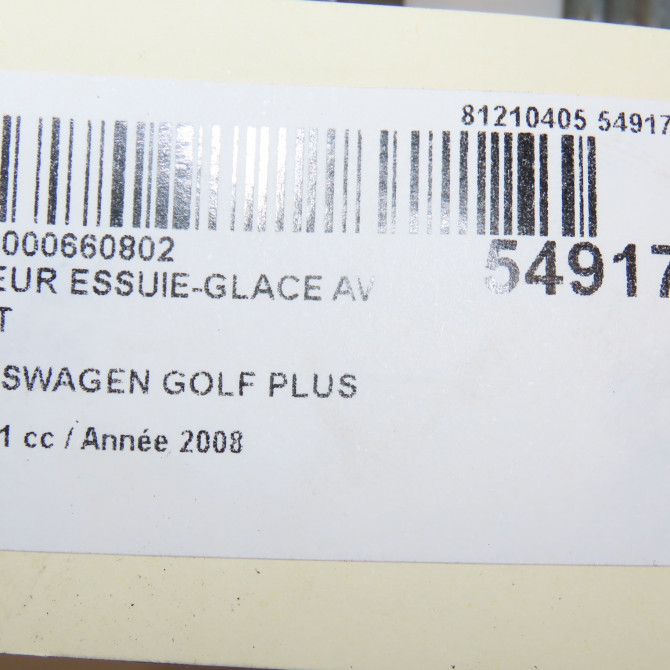 occasion VOLKSWAGEN GOLF PLUS Phase 1 03-2005->03-2009 1.9 TDI 105ch 5M0955024G 6