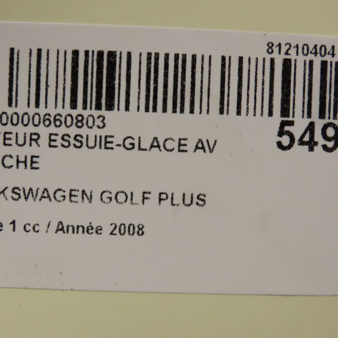 occasion VOLKSWAGEN GOLF PLUS Phase 1 03-2005->03-2009 1.9 TDI 105ch 5M0955023G 6