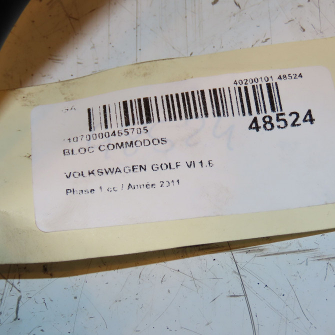 Bloc commodos occasion VOLKSWAGEN GOLF VI Phase 1 10-2008->04-2013 1.6 TDI 105ch 5K0953513M9B9 3