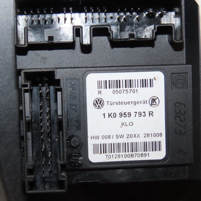 Mecanisme+moteur leve-glace avg occasion VOLKSWAGEN GOLF VI Phase 1 10-2008->04-2013 2.0 TDI 110ch 5K0837461D 6