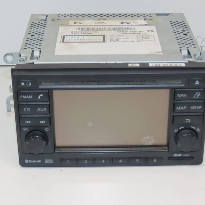 Autoradio occasion NISSAN QASHQAI I Phase 2 03-2010->04-2014 1.6 DCI 130ch 28185BH30D 1