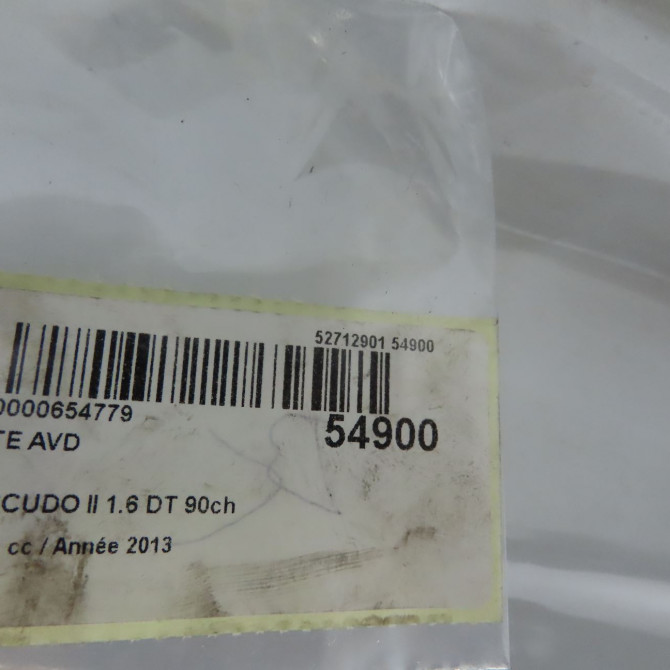 Porte avant droite occasion FIAT SCUDO II Phase 1 04-2007->... 1.6 DT 90ch 1400427388 8