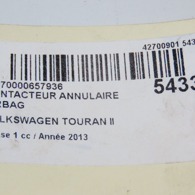 occasion VOLKSWAGEN TOURAN II Phase 1 09-2010->12-2015 2.0 TDI 140ch 5K0953569AK 6