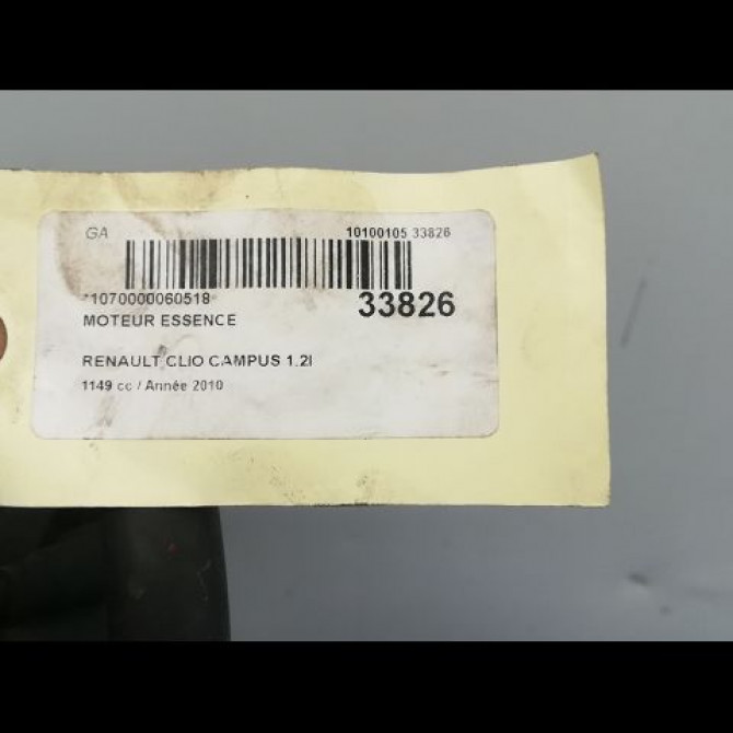 Moteur essence occasion RENAULT CLIO CAMPUS II 7701475835 5