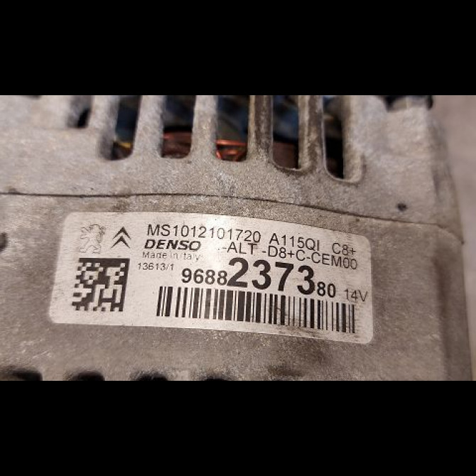 Alternateur occasion PEUGEOT 208 208 Phase 1 2012-03-01->2015-09-30 1.2 VTI 82ch 9806007480 3