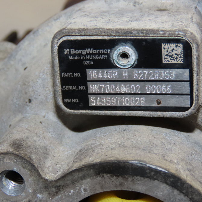 Turbo occasion RENAULT MEGANE III Phase 1 11-2008->01-2012 1.5 DCI 90ch 7701478939 6