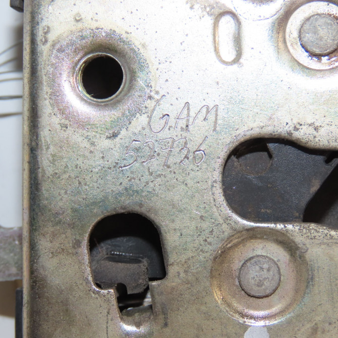 Serrure porte avd occasion FIAT PUNTO II Phase 2 05-2003->10-2009 1.3 DT MULTIJET 16v 70ch 46536061 4