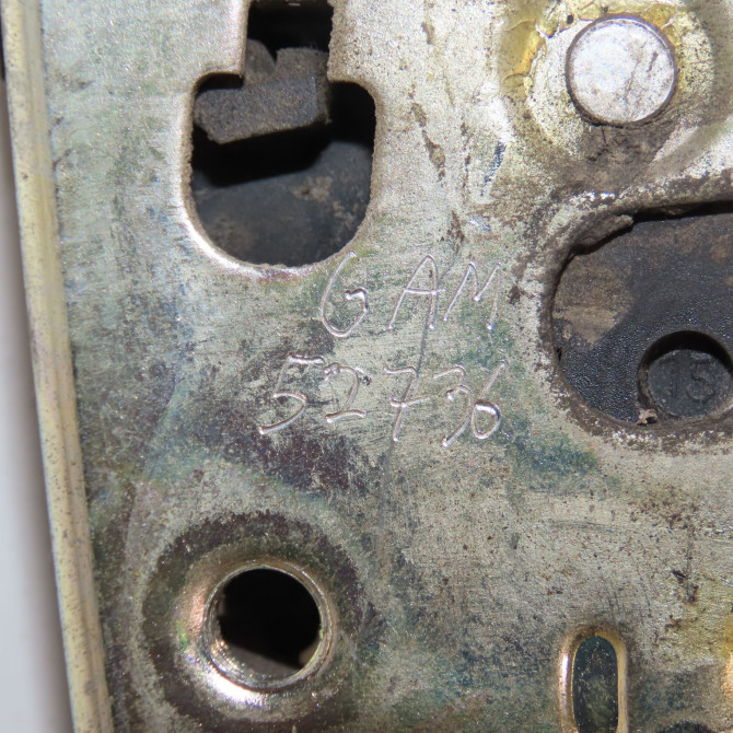 Serrure porte arg occasion FIAT PUNTO II Phase 2 05-2003->10-2009 1.3 DT MULTIJET 16v 70ch 46536064 4