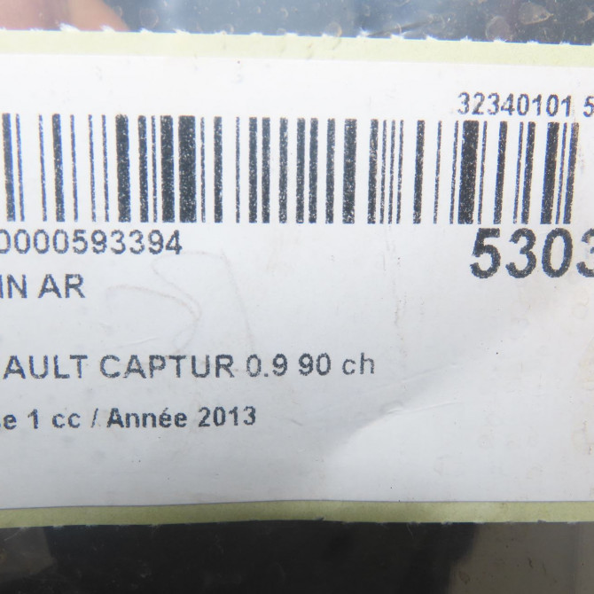Train arrière occasion RENAULT CAPTUR Phase 1 02-2013->... 0.9 90 ch 554001035R 4