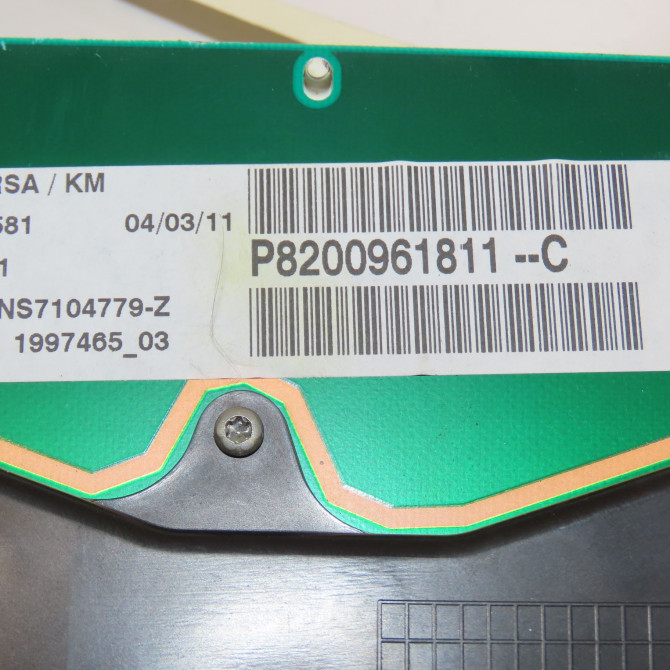 Compteur occasion RENAULT TRAFIC II Phase 2 08-2006->... 2.0 DCI 90ch 8201535448 4