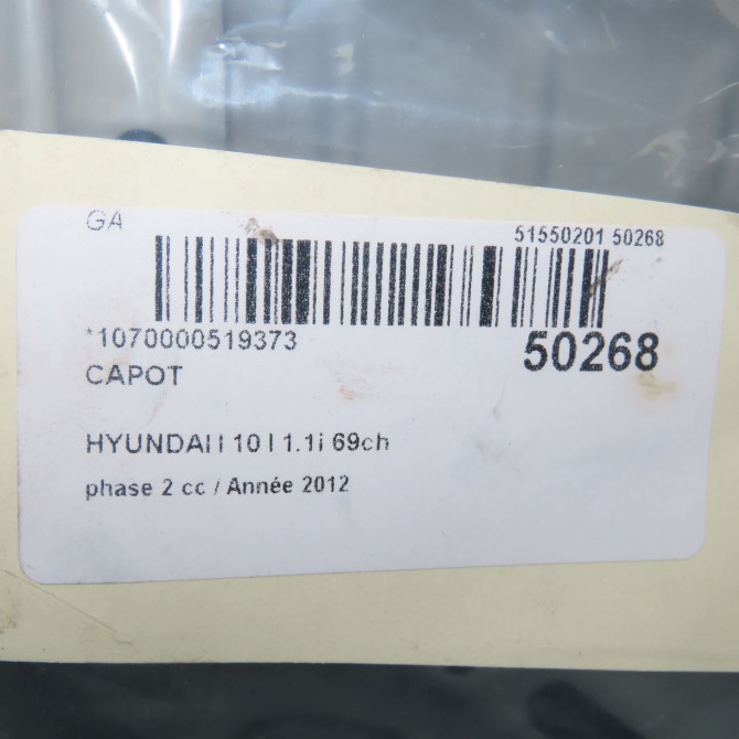 Capot occasion  664000X020 4