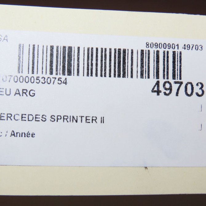 Feu arrière gauche occasion MERCEDES SPRINTER II 9108200000 5