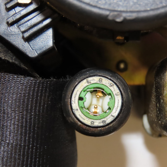 Ceinture avant droite occasion PEUGEOT 206 Phase 1 09-1998->03-2009 2.0i 16v 8973WG 5